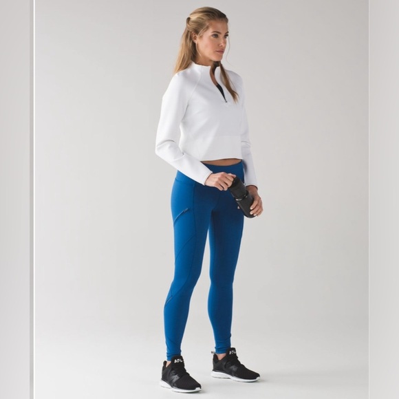 Lululemon Cadence Crusher Tight Dark Royal size 8 - Picture 2 of 13